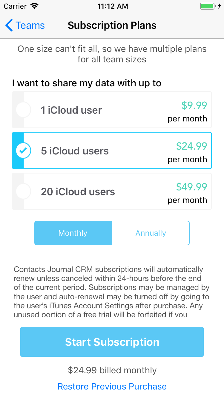 How do I find the iCloud email address? – Contacts Journal CRM